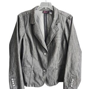 Torrid Charcoal Blazer Jacket